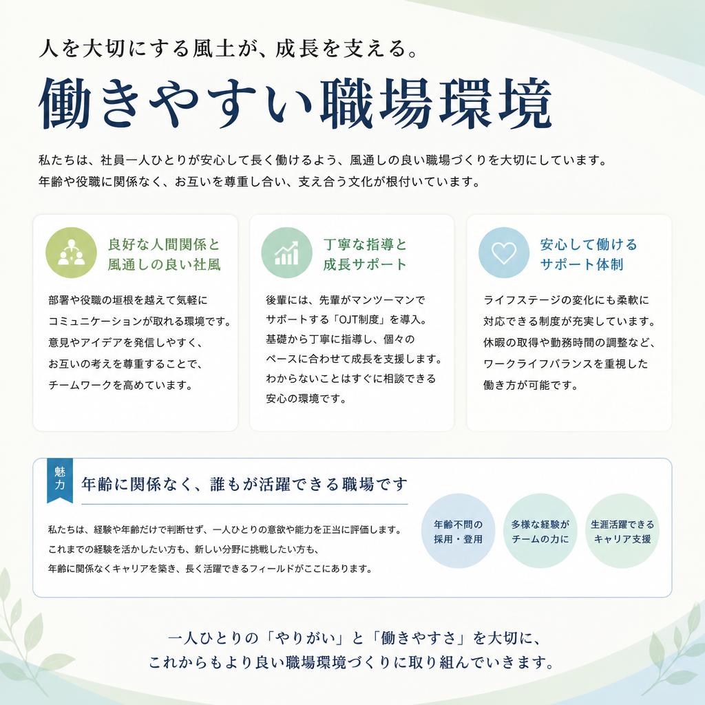 職場環境と文化