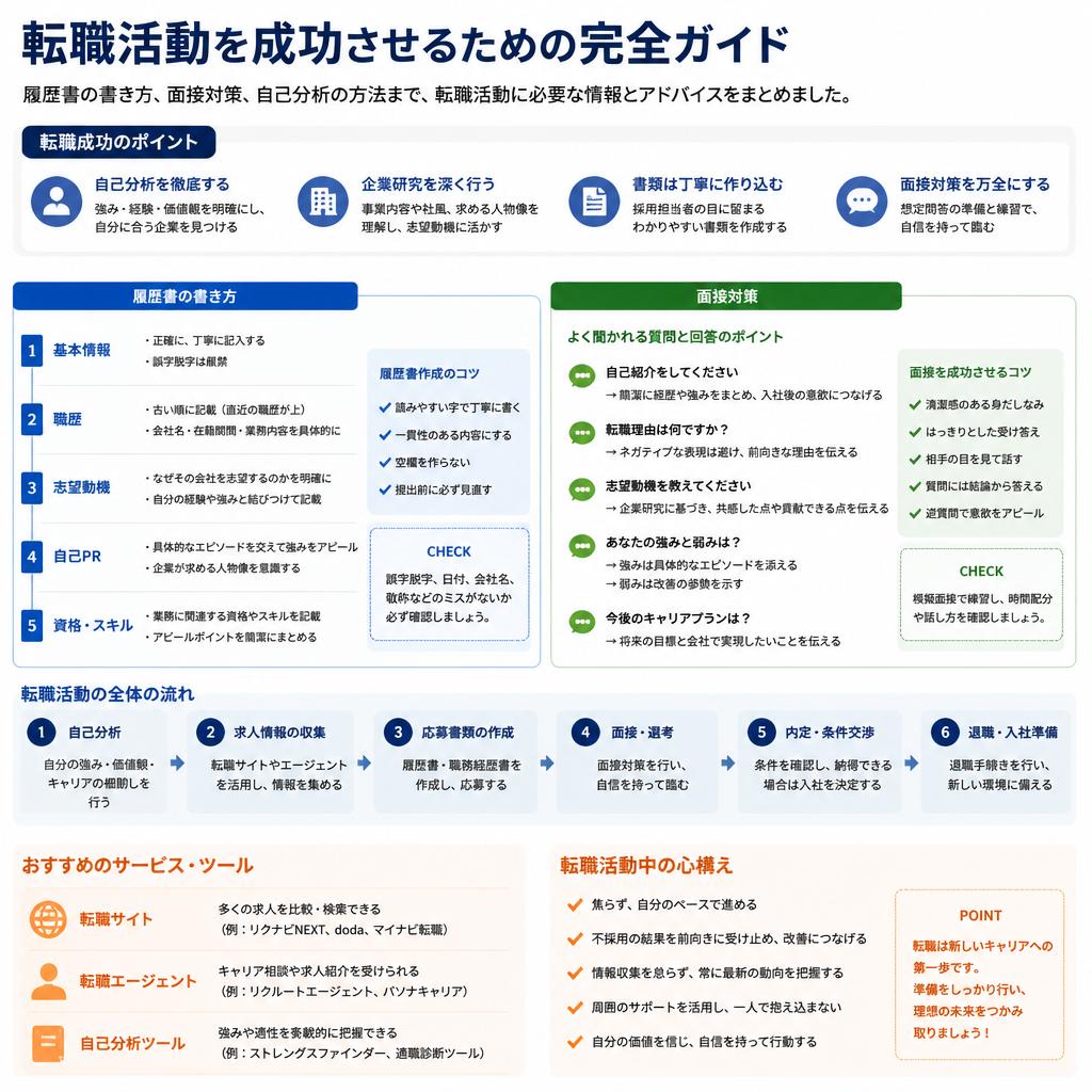成功する転職のためのノウハウ