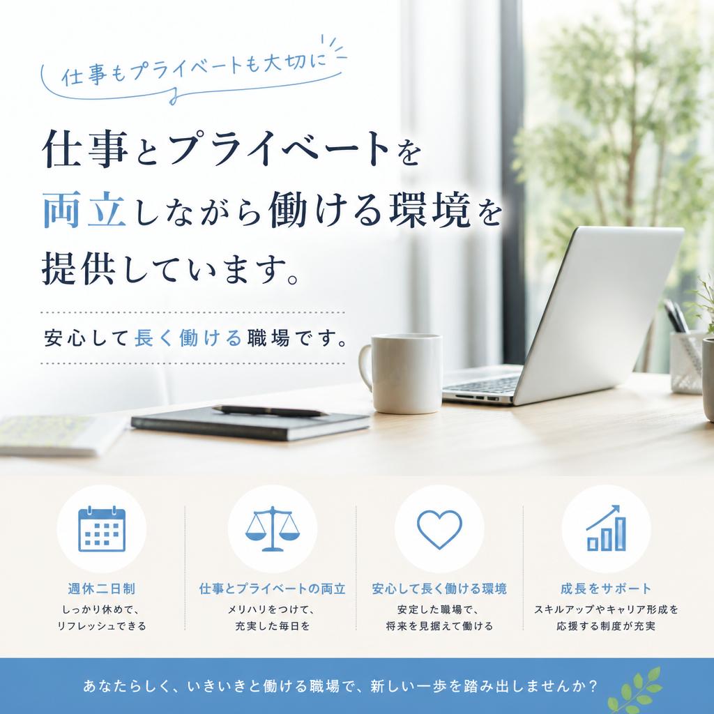 働きやすい環境づくり